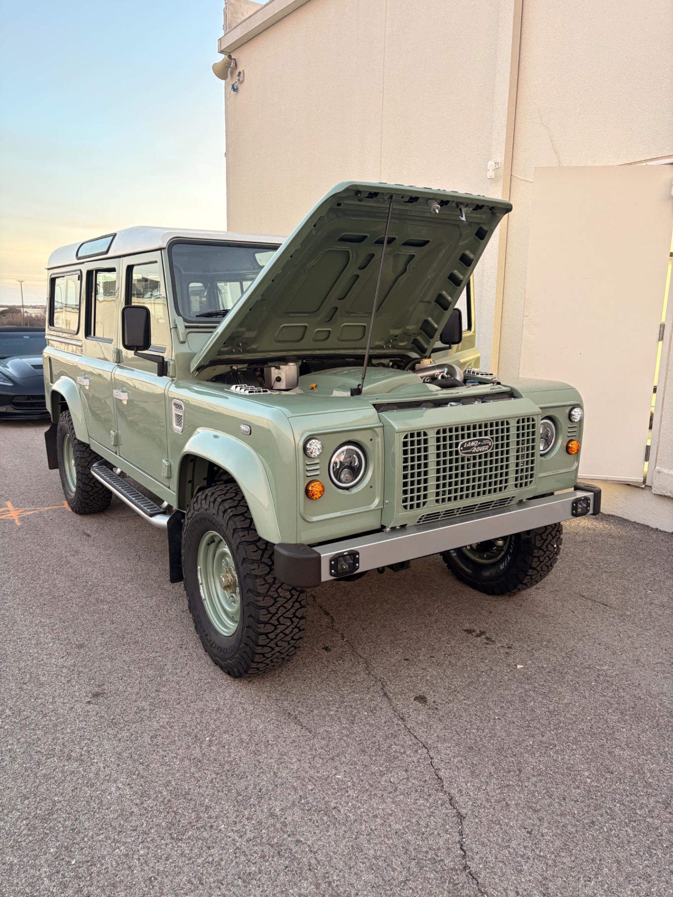 Heritage Green Defender 110 build